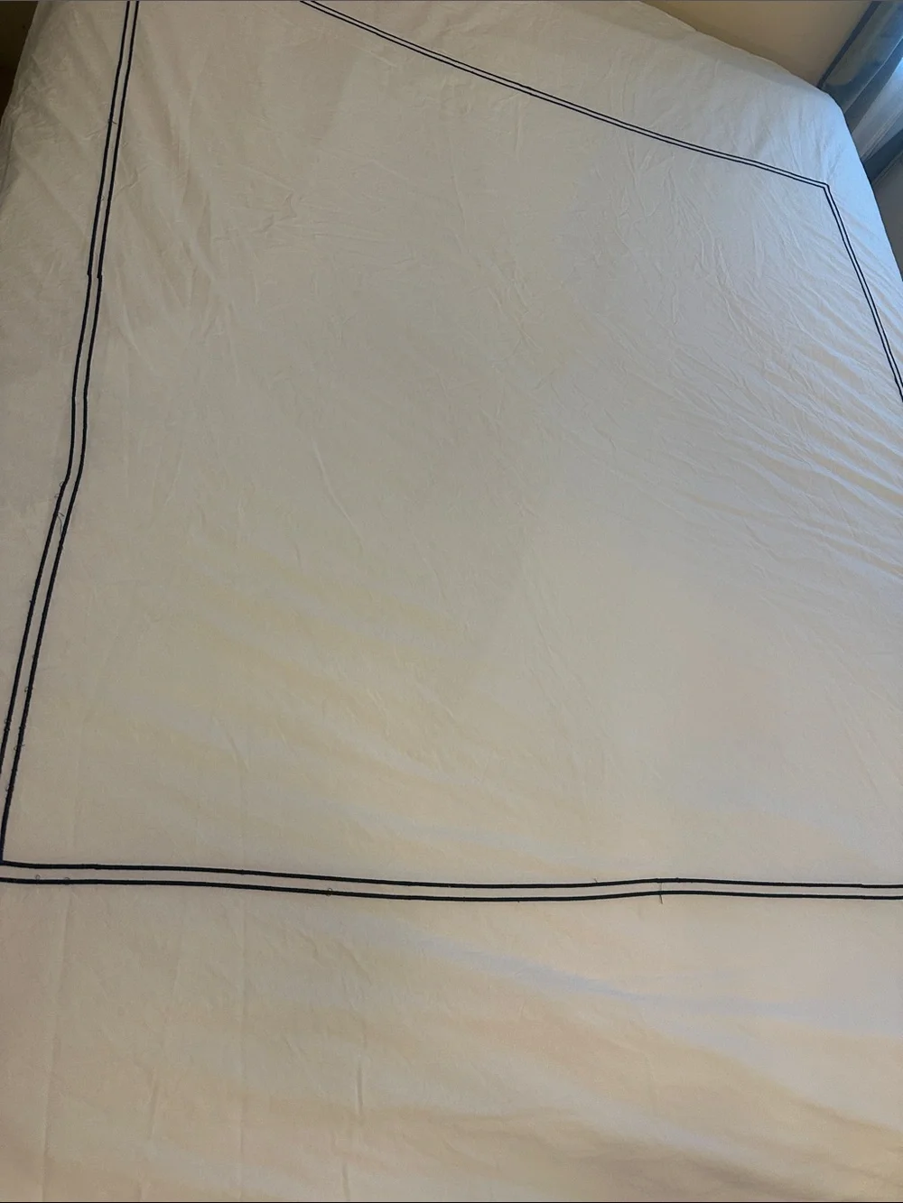 Ella Jayne Navy and White Duvet Cover Set - full/queen Classic Navy Stripe